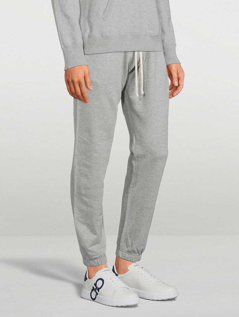 Midweight Terry Cuffed Sweatpant Heather Grey