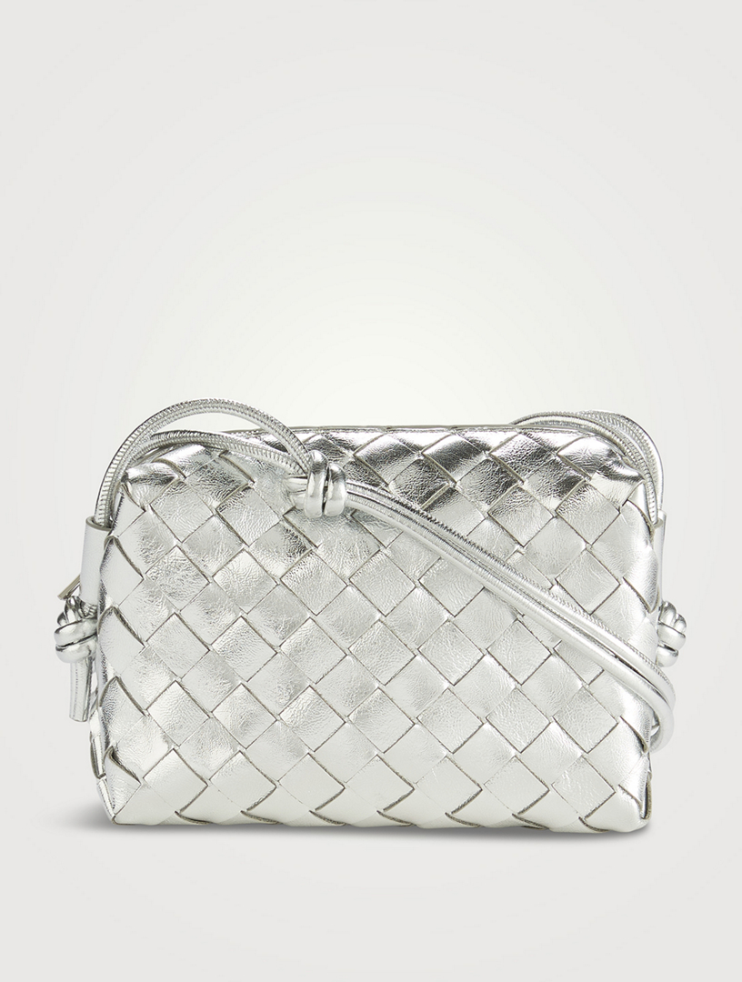 Bottega Veneta 'loop Mini' Shoulder Bag in Metallic