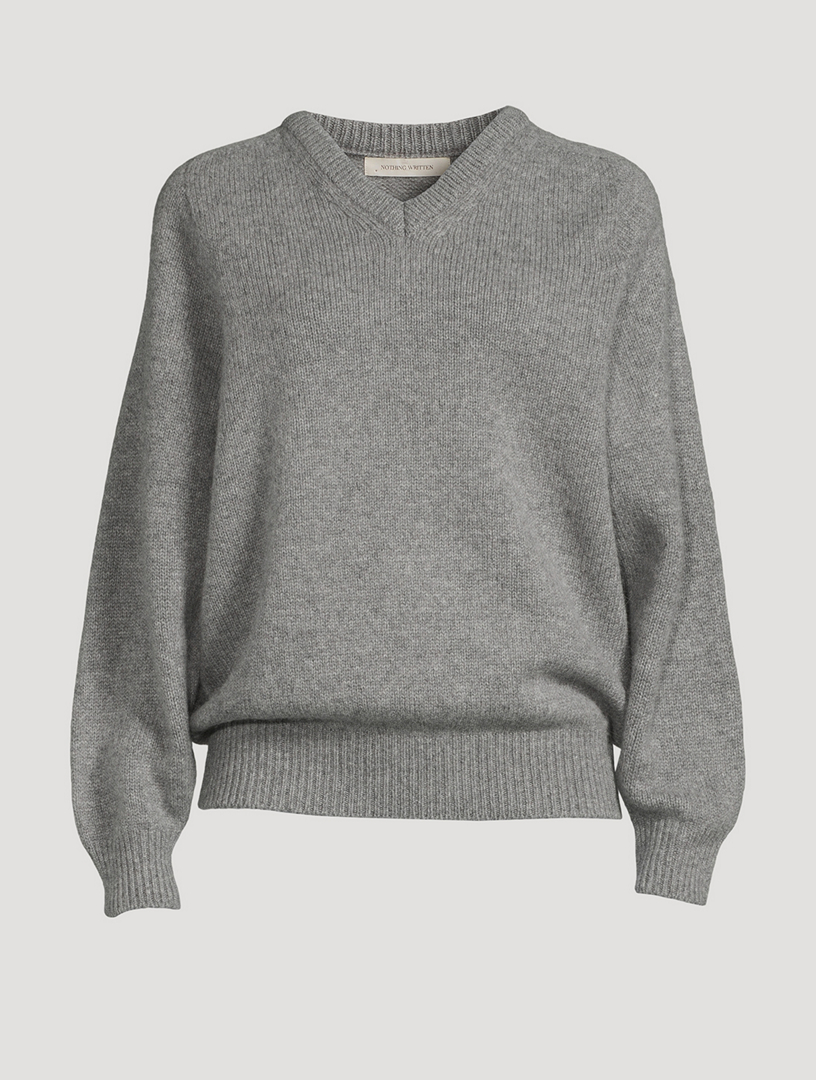 NOTHING WRITTEN Pound Wool And Alpaca Sweater | Holt Renfrew