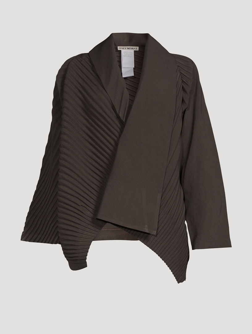 Slant Pleats Jacket