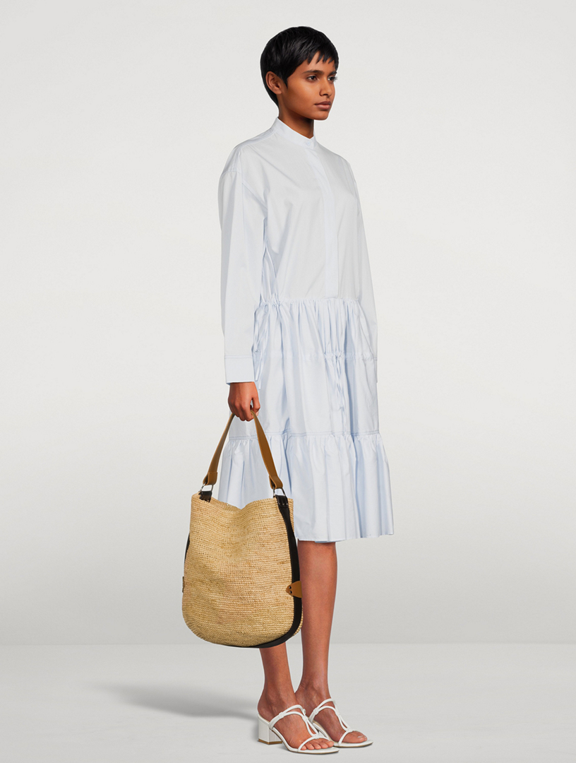 Bayia Straw Bucket Bag