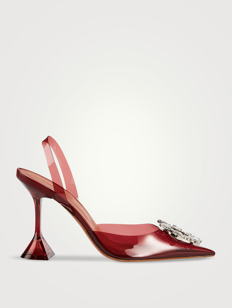 Begum PVC Slingback Pumps