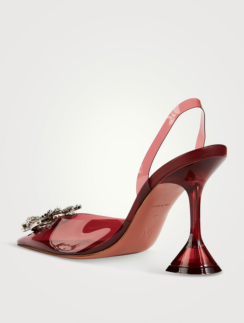 Begum PVC Slingback Pumps