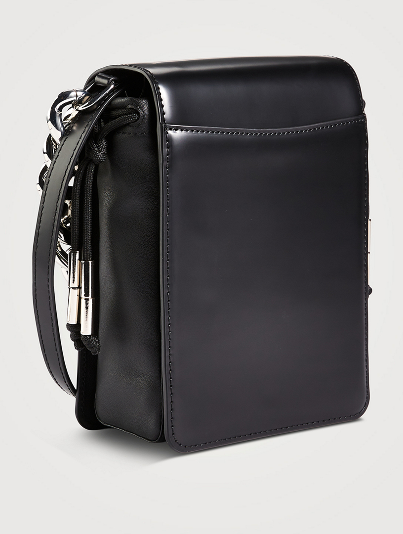 Cinch Leather Crossbody Bag