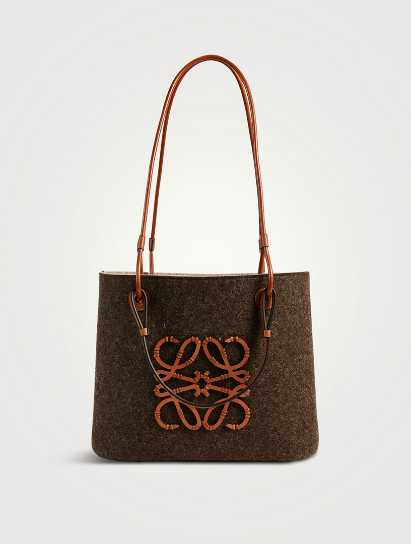 loewe felt tote