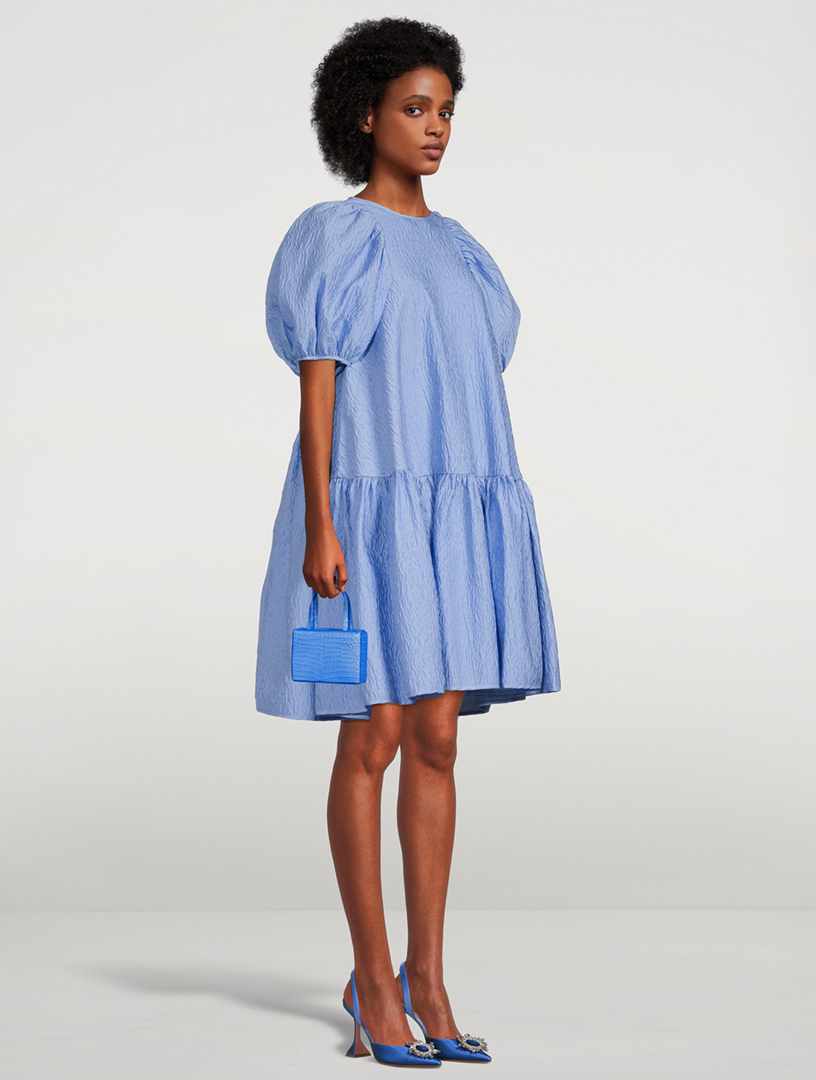 CECILIE BAHNSEN Alexa Puff-Sleeve Dress | Holt Renfrew