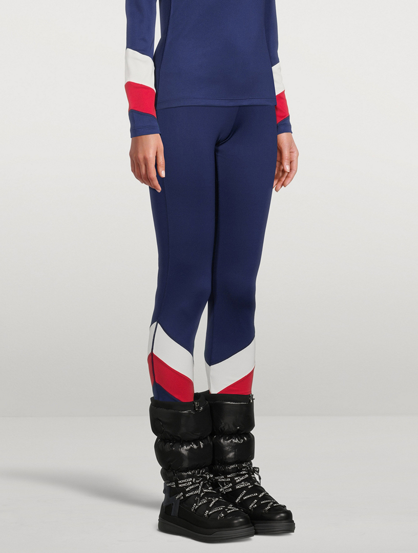 Chevron Base-Layer Leggings