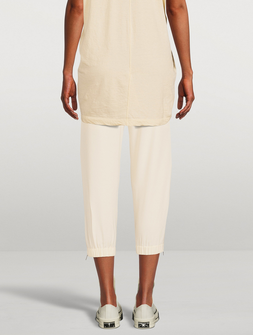 Cropped Cady Track Pants