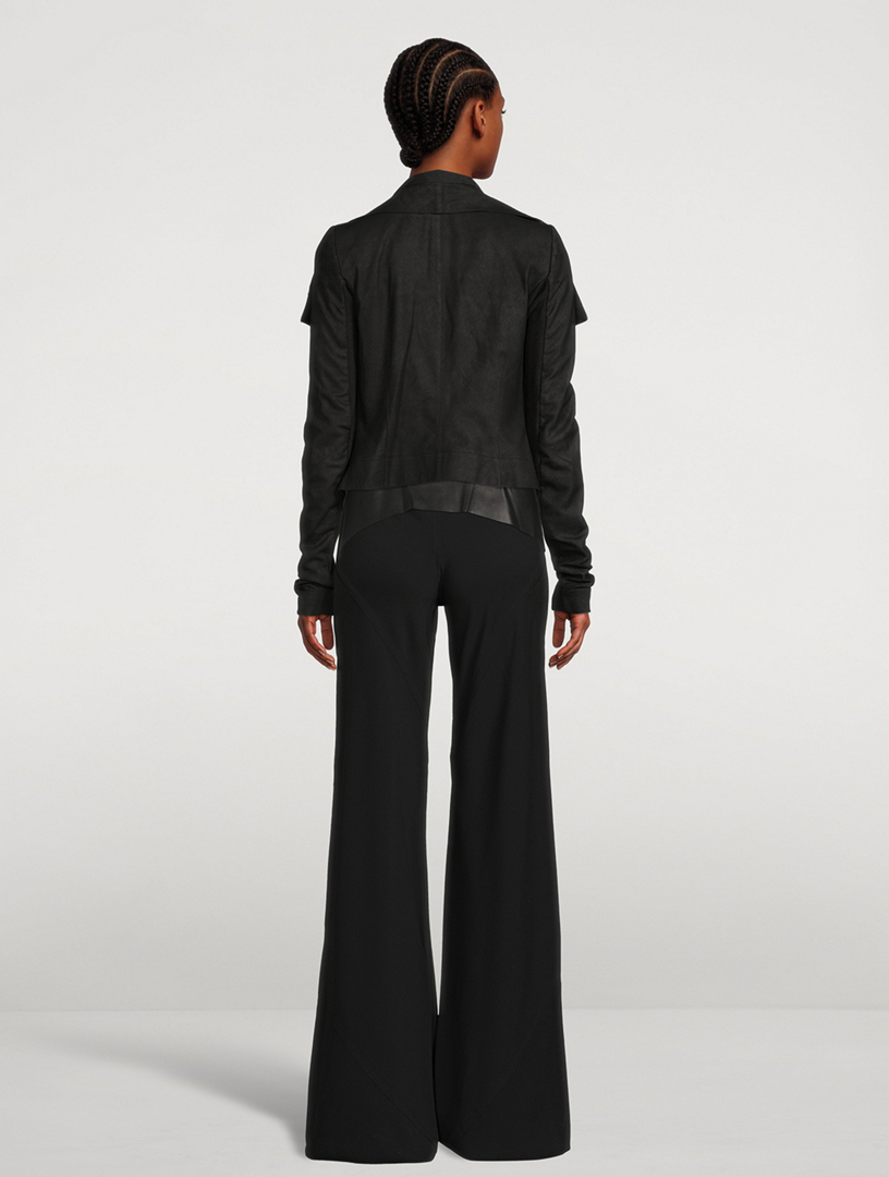 Classic Leather Biker Jacket