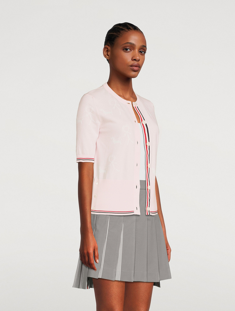 Mrs.Thom Walking Hector Short-Sleeve Cardigan