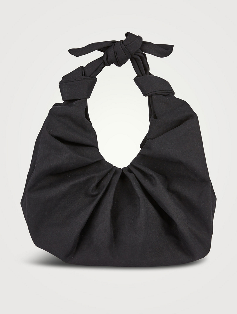 カナダにてハンドメイド【Bronze Age】Satin Kimi XL Croissant A Bronze Age Kimi Satin Croissant Bag, Large Evening Bag, Canada