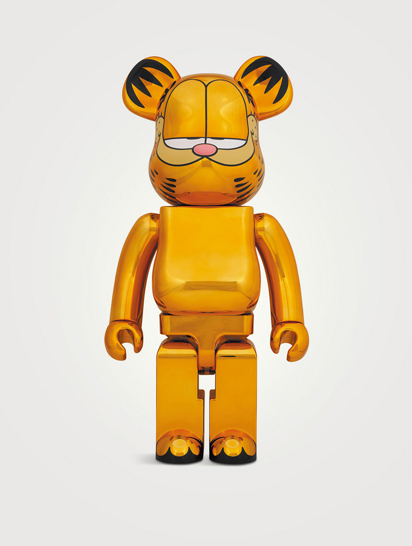 BE@RBRICK GARFIELD GOLD CHROME 1000％-