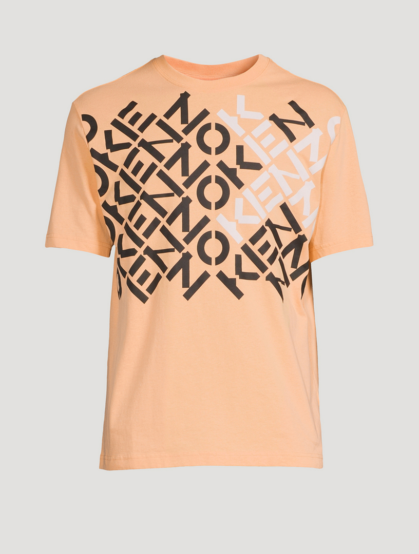 KENZO Cotton Monogram T Shirt Holt Renfrew