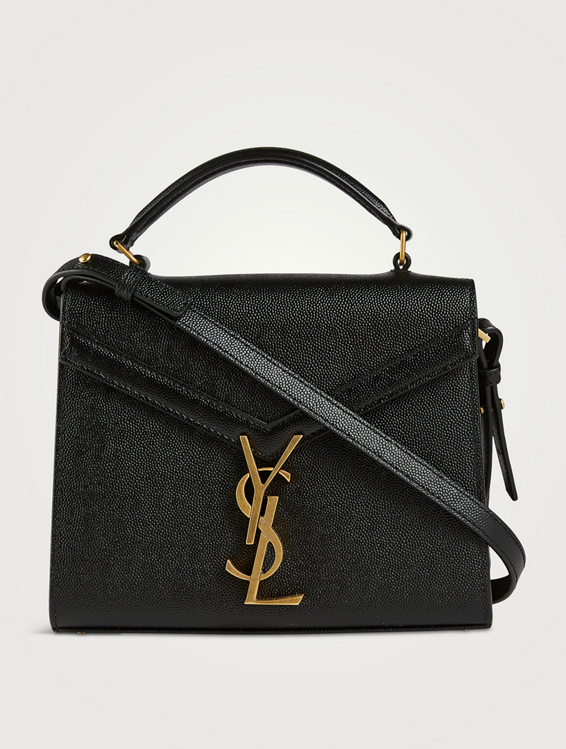 Mini Cassandra YSL Monogram Leather Top Handle Bag