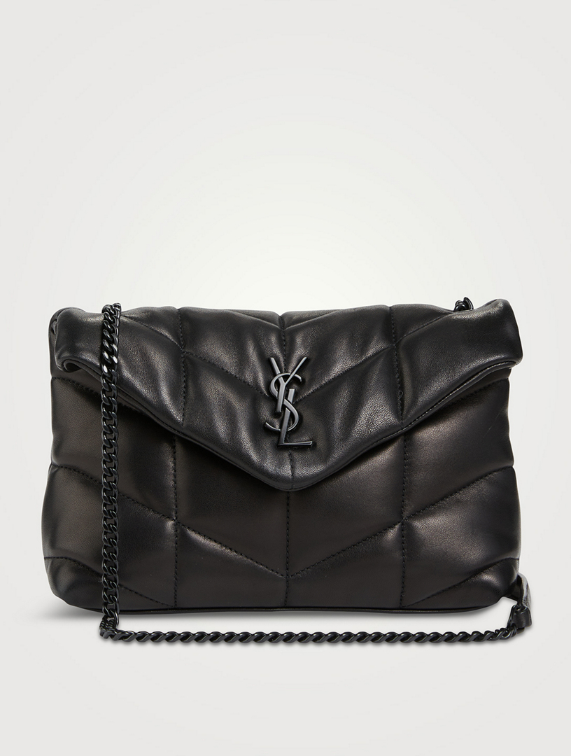 Toy Loulou Puffer YSL Monogram Leather Chain Bag