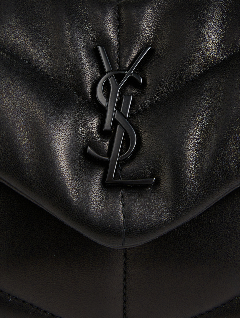 Toy Loulou Puffer YSL Monogram Leather Chain Bag