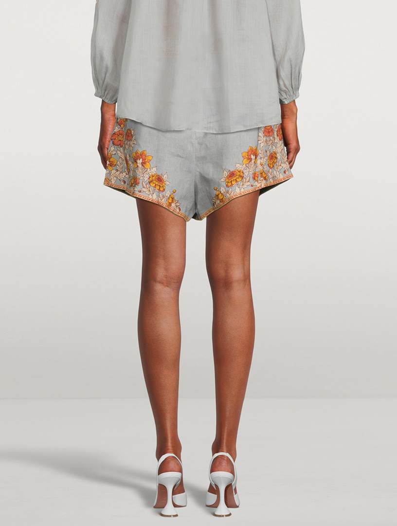 Andie Tuck Shorts Floral Print