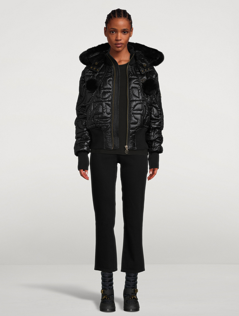 Moose Knuckles x Telfar Quilted Bomber Vest - Silver/Fox – eu.telfar