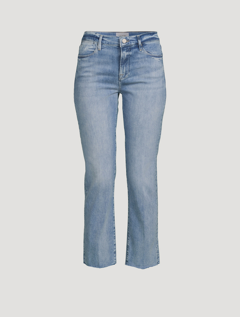 FRAME Le High Degradable StraightLeg Jeans Holt Renfrew