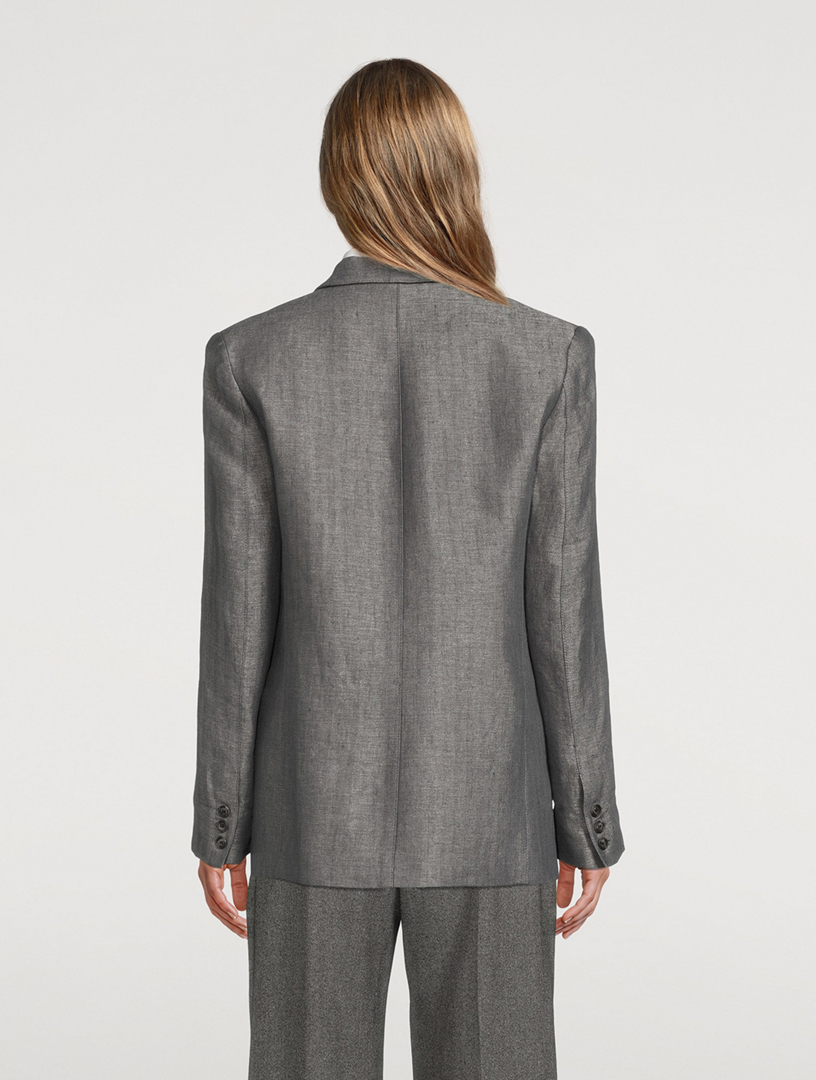 90s Herringbone Blazer