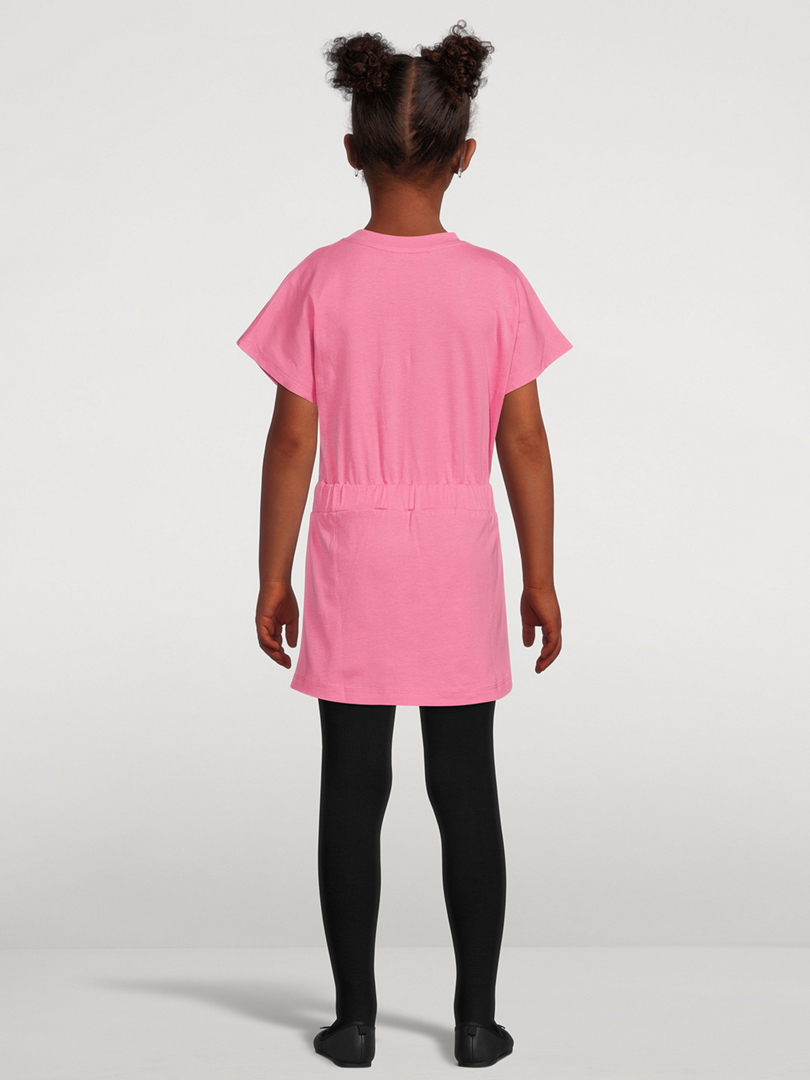 Kids Cotton Logo T-Shirt Dress