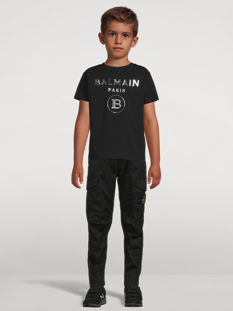 Kids Cotton Logo T-Shirt