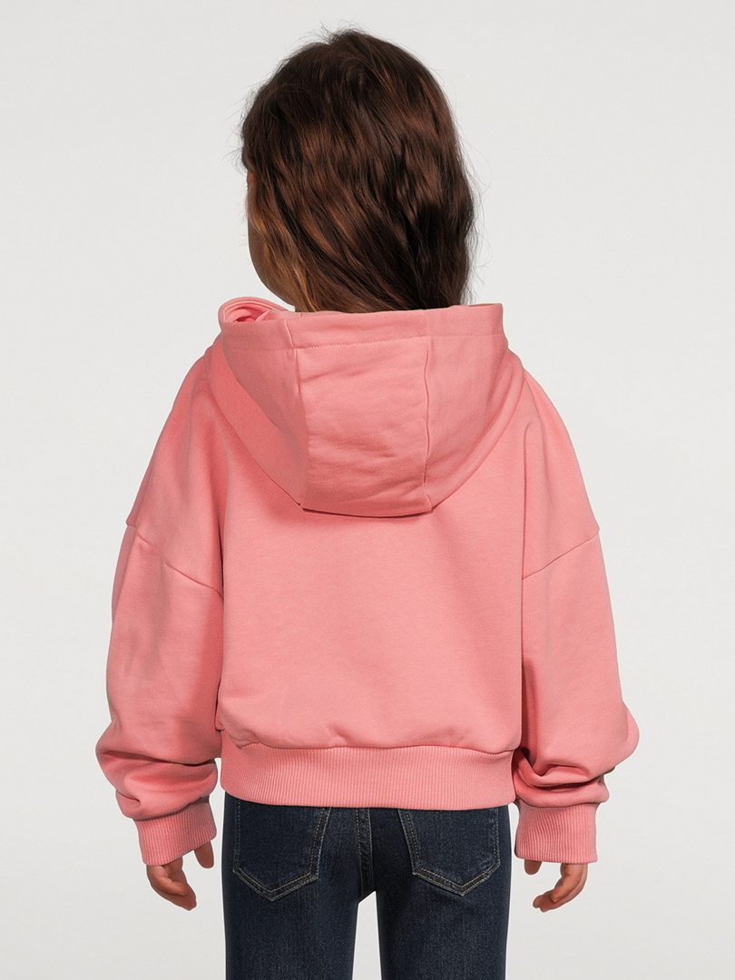 Kids Logo Cropped Hoodie