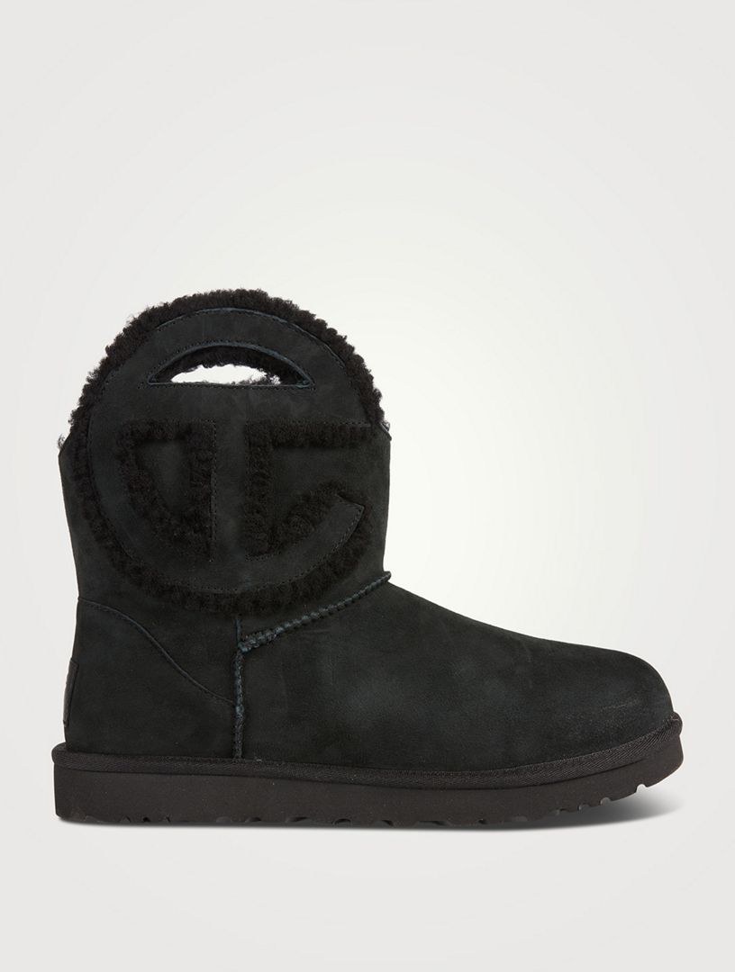 UGG UGG x Telfar Logo Mini Sheepskin Boots | Holt Renfrew