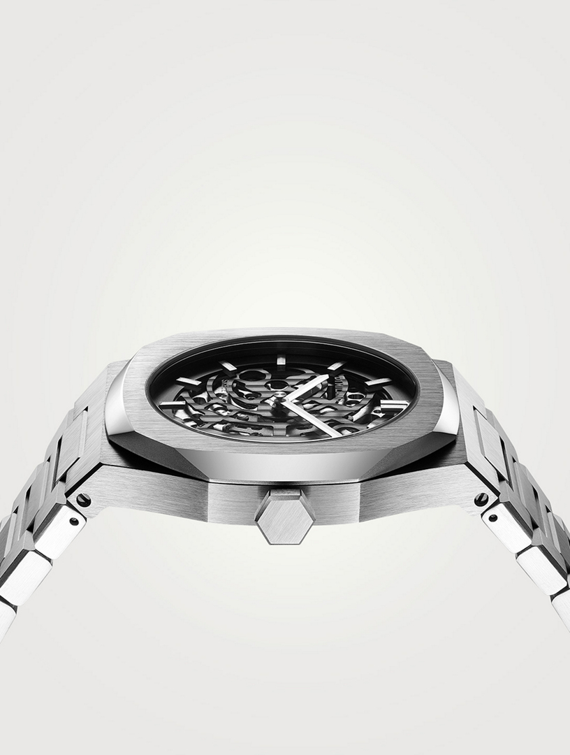D1 MILANO Skeleton Stainless Steel Bracelet Strap Watch Holt Renfrew