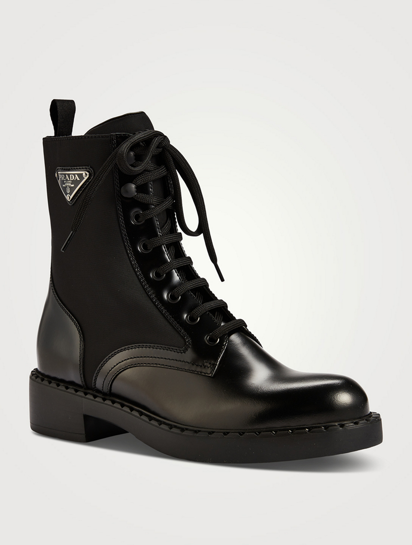 Prada on sale military boots