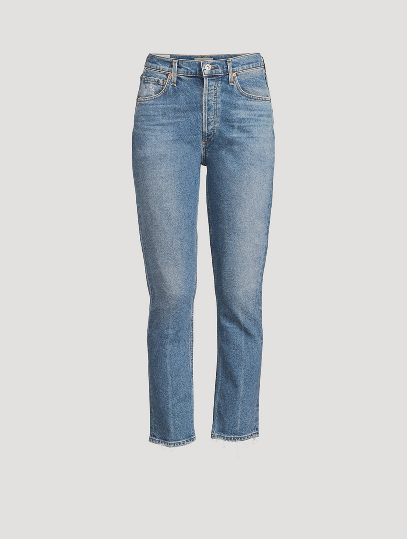 CITIZENS OF HUMANITY Jolene High-Rise Slim Jeans | Holt Renfrew