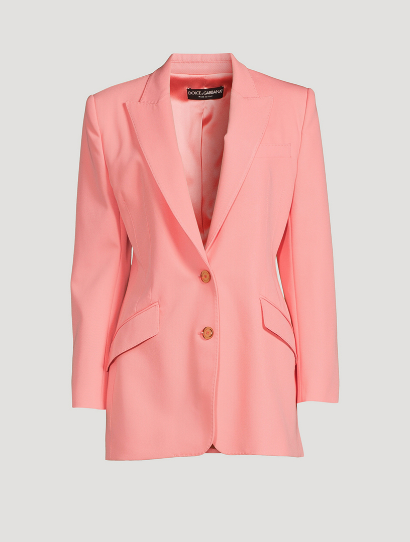 DOLCE & GABBANA Single-Breasted Blazer | Holt Renfrew