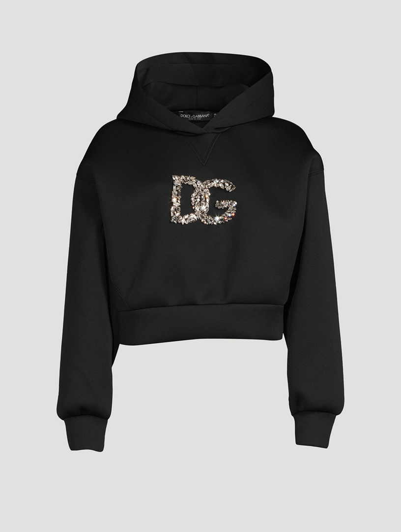 Dolce and gabbana logo hoodie best sale