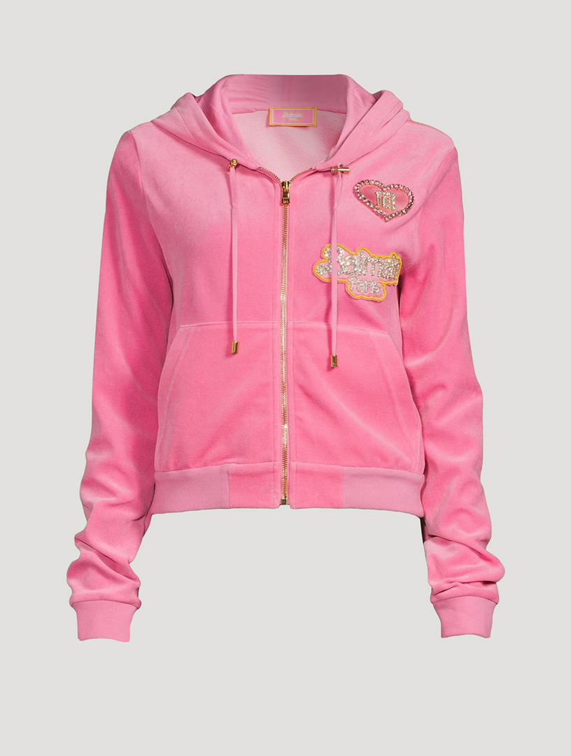 Pink sale balmain hoodie