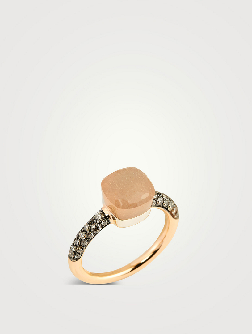 Pomellato moonstone sale ring