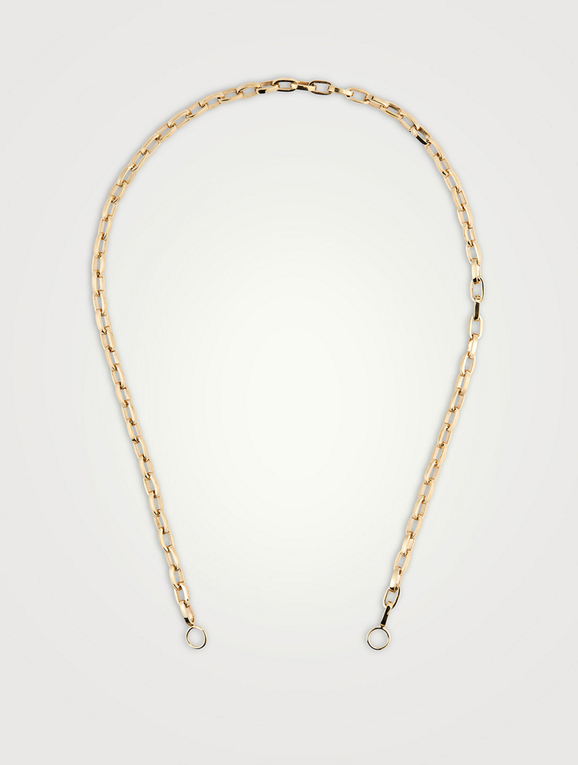 Inch 14K Gold Biker Chain