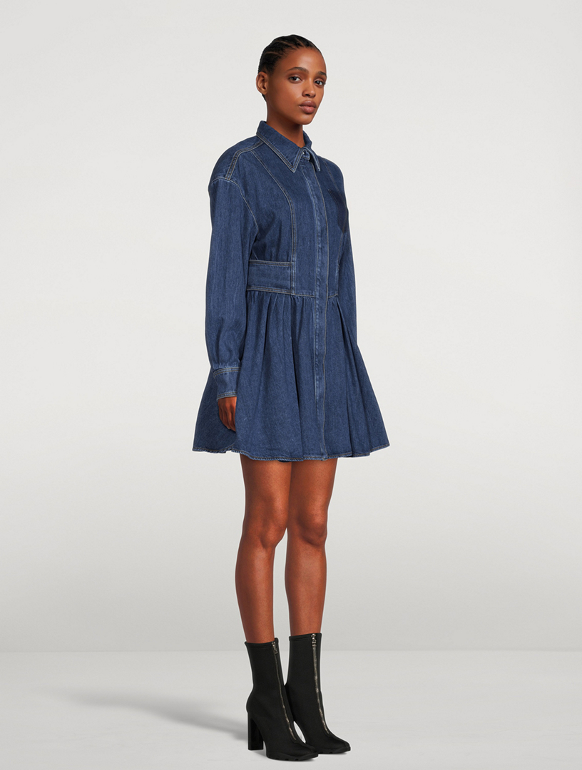 Denim Shirt Dress