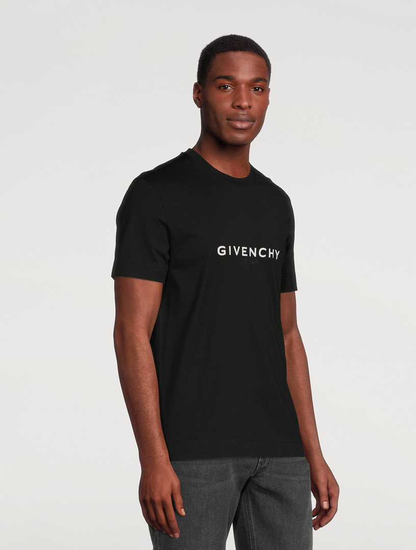 Givenchy t shirt black and white best sale