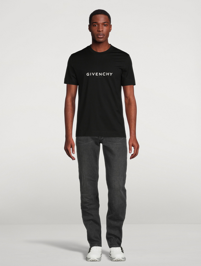 GIVENCHY Reverse Logo Slim Fit T Shirt Holt Renfrew