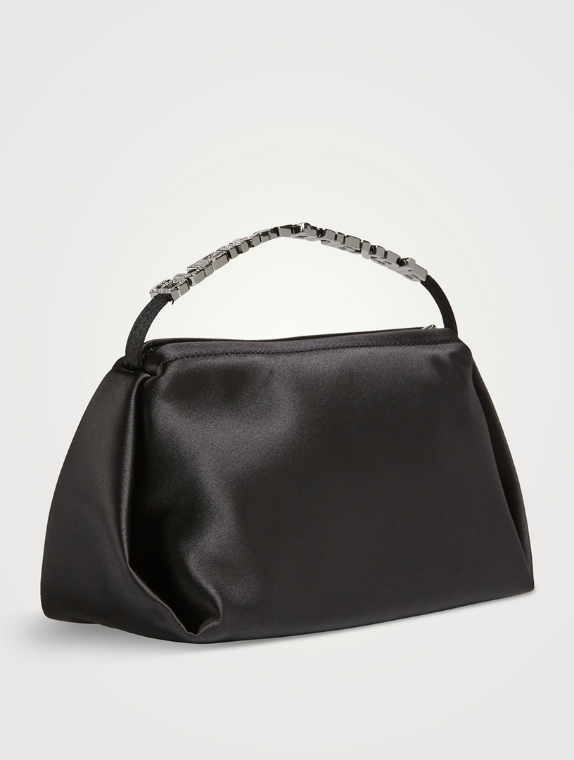 Micro Marquess Satin Shoulder Bag