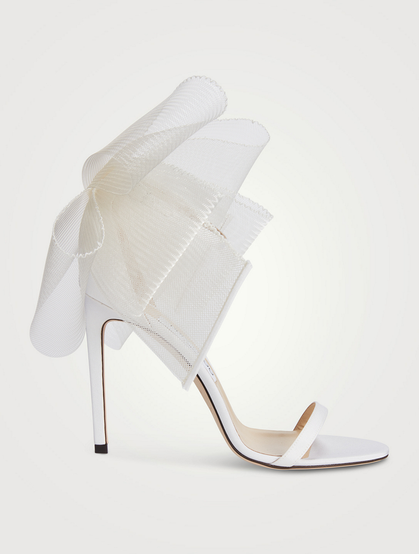 Designer shop heel sandals