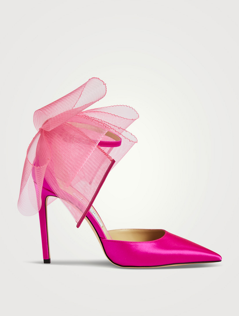 Jimmy choo hot sale ribbon shoes