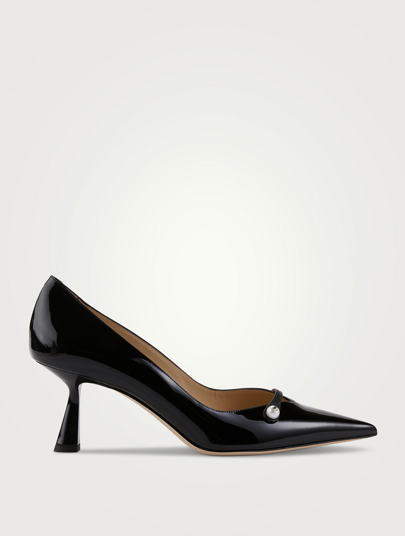 Black Leather Pumps -  Canada