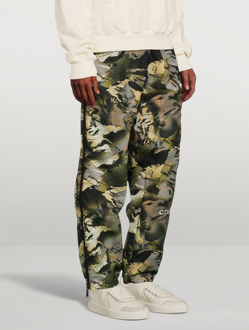 Nylon Full-Zip Track Pants