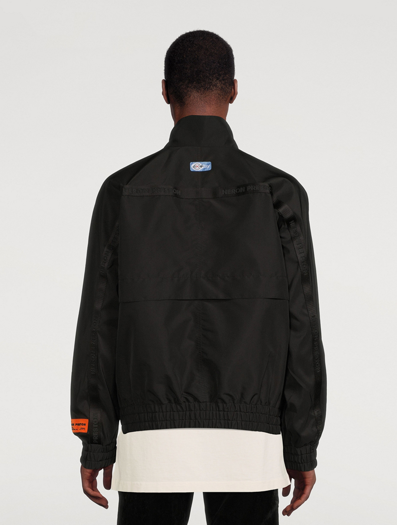 Ex-Ray Windbreaker Jacket With Logo Tape