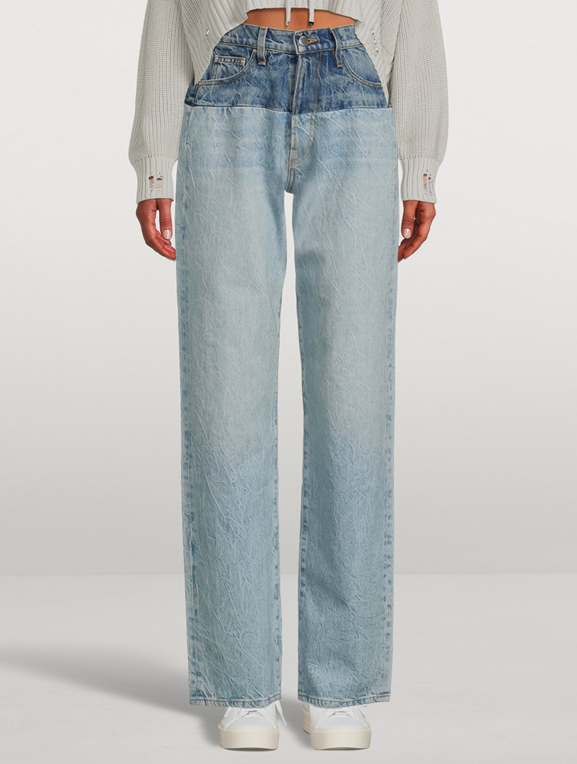 Hybrid Wide-Leg Jeans