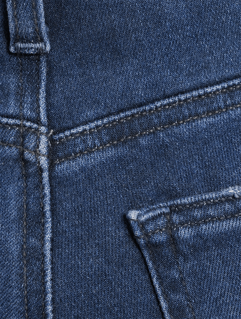 Amber Straight-Leg Crop Jeans
