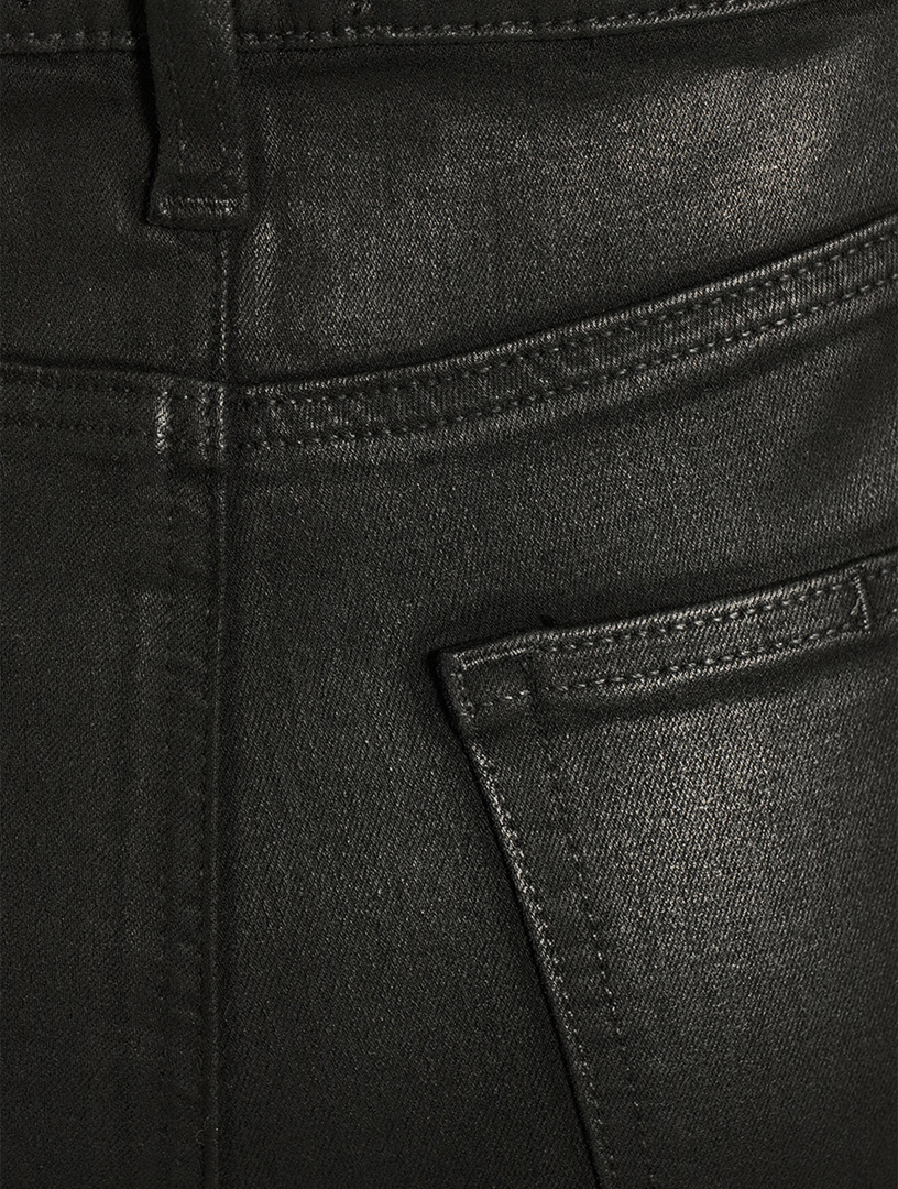 Cheeky Coated Skinny Jeans