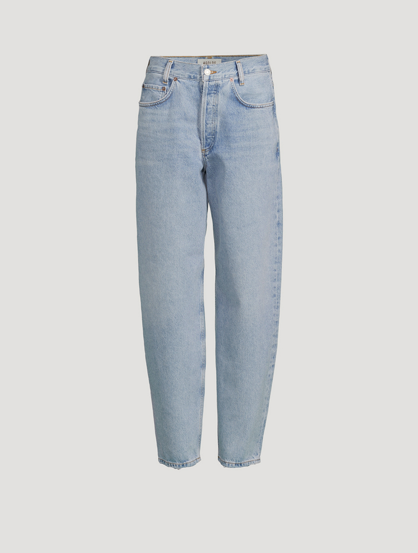 Baggy best sale tapered jeans