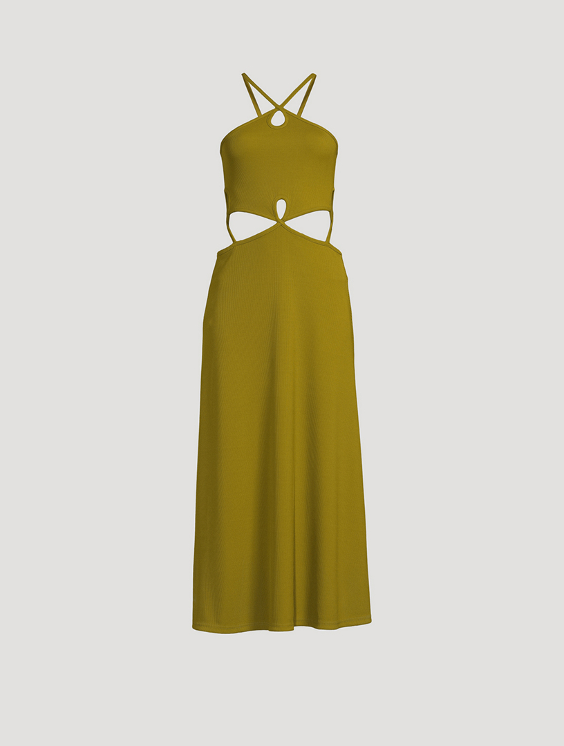 CHRISTOPHER ESBER Loophole Cutaway Sleeveless Dresses | Holt Renfrew